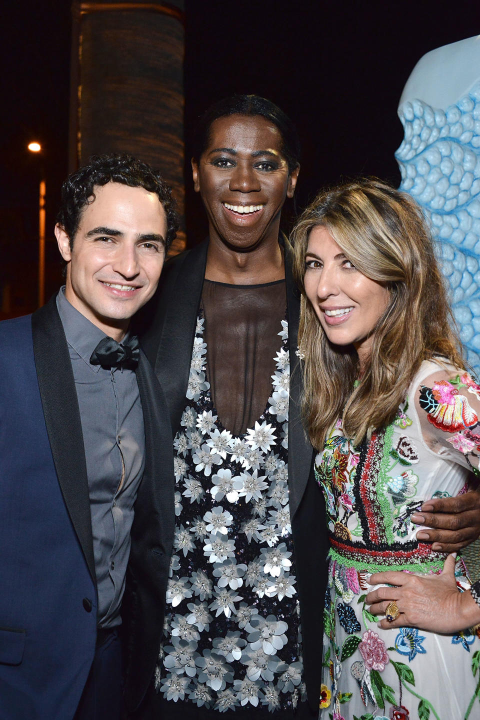 Zac Posen, J. Alexander and Nina Garcia attend HBO's Post Emmy Awards Reception at The Plaza at the Pacific Design Center on Sept. 18.