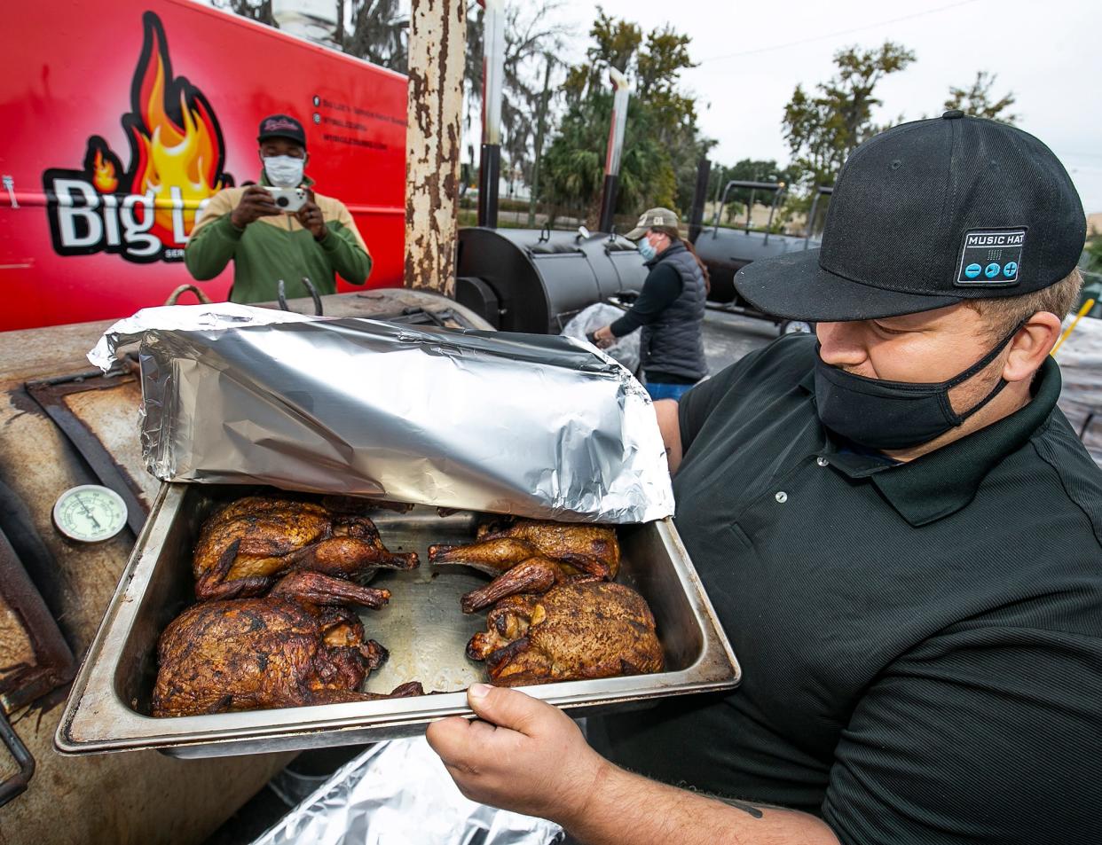 Some of Rashad Jones' famous barbecue.