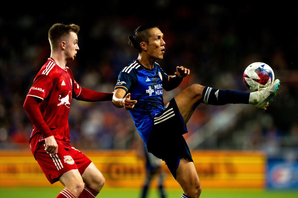 Forward Yuya Kubo is one of the players that gives FC Cincinnati both depth and versatility in the midfield.