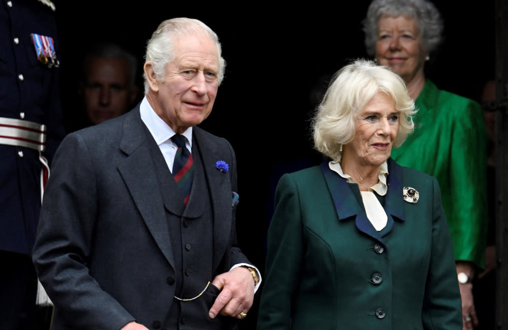 King Charles and Queen Consort Camilla in Scotland Oct 2022 Getty