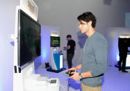 LOS ANGELES, CA - SEPTEMBER 20: Jayson Blair attends the Nintendo Hosts Wii U Experience In Los Angeles on September 20, 2012 in Los Angeles, California. (Photo by Amy Graves/Getty Images for Nintendo)