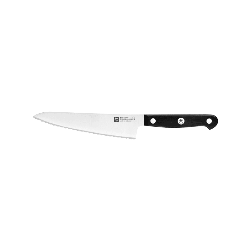 Zwilling Gourmet 5.5-inch Prep Knife, Serrated Edge