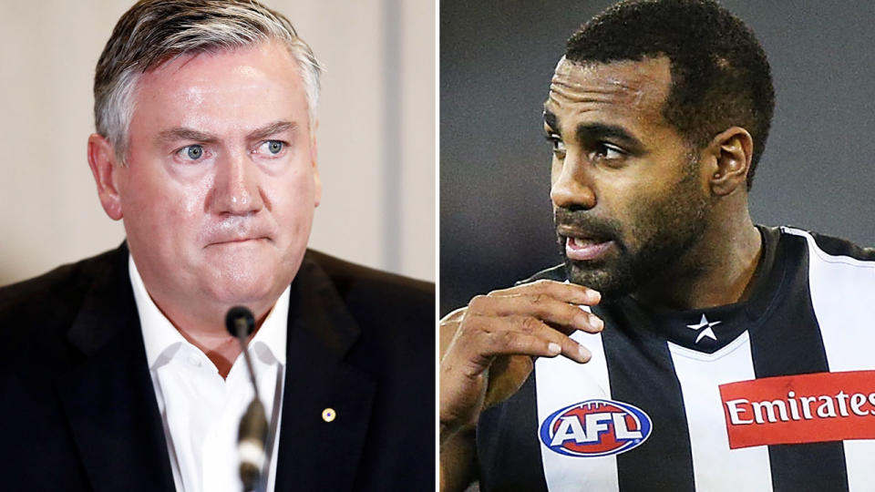 Heritier Lumumba, pictured here during his playing days with Collingwood.