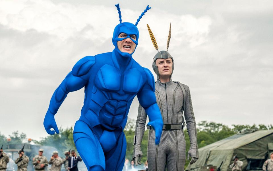 Sony Pictures produces Amazon series The Tick - Television Stills