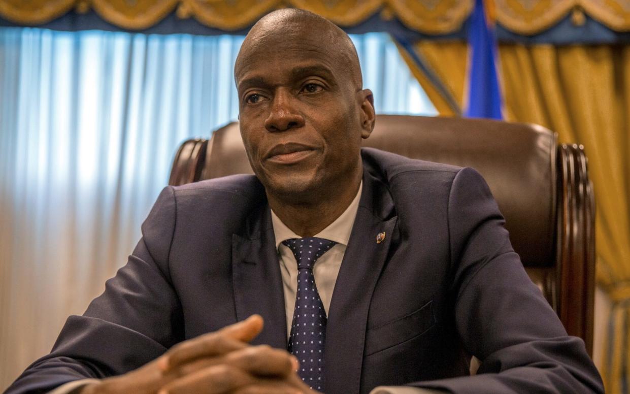 Haiti President Jovenel Moise - Bloomberg