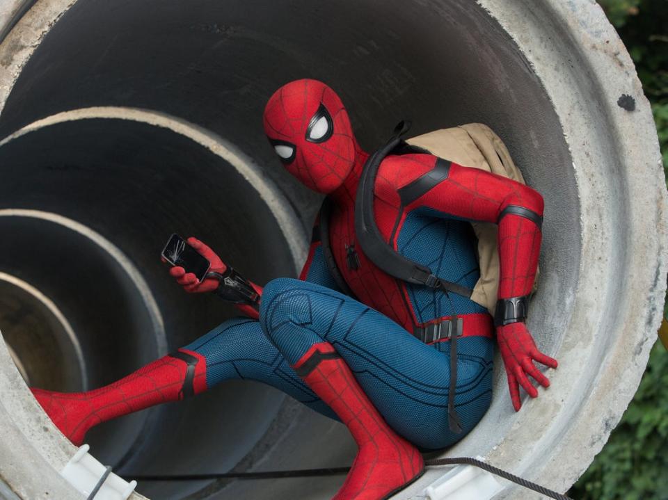 Spider-Man as seen in ‘Spider-Man: Homecoming' (Â©2017 CTMG, Inc. All rights res)