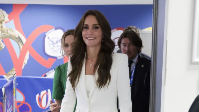 How Kate Middleton's Pantsuit Era Nods to Princess Diana