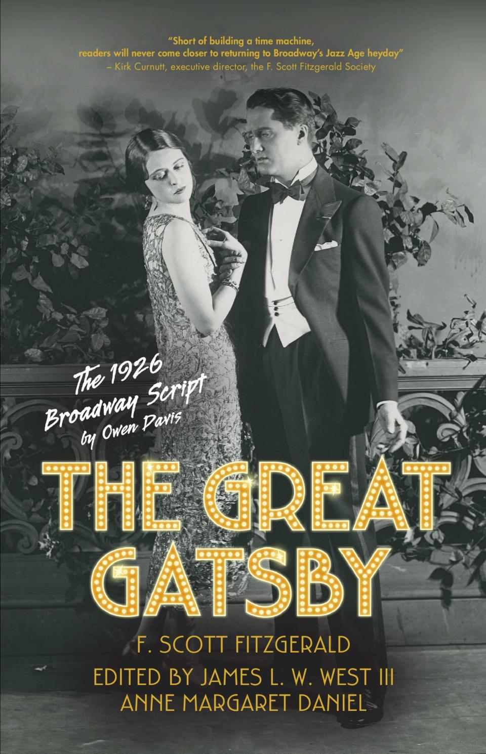 "The Great Gatsby," the 1926 stage play, has been newly published