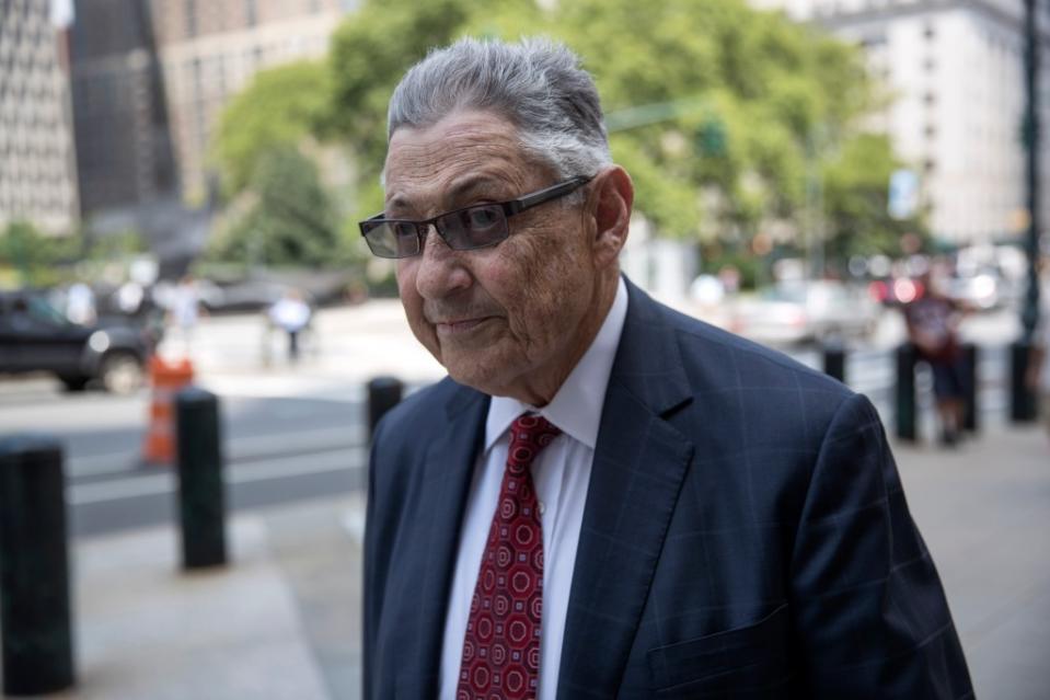 A new report detailed former New York State Assembly Speaker Sheldon Silver’s final days in a federal lockup, where he was sent after allegedly taking $4 million in bribes. Erik Thomas/NY Post