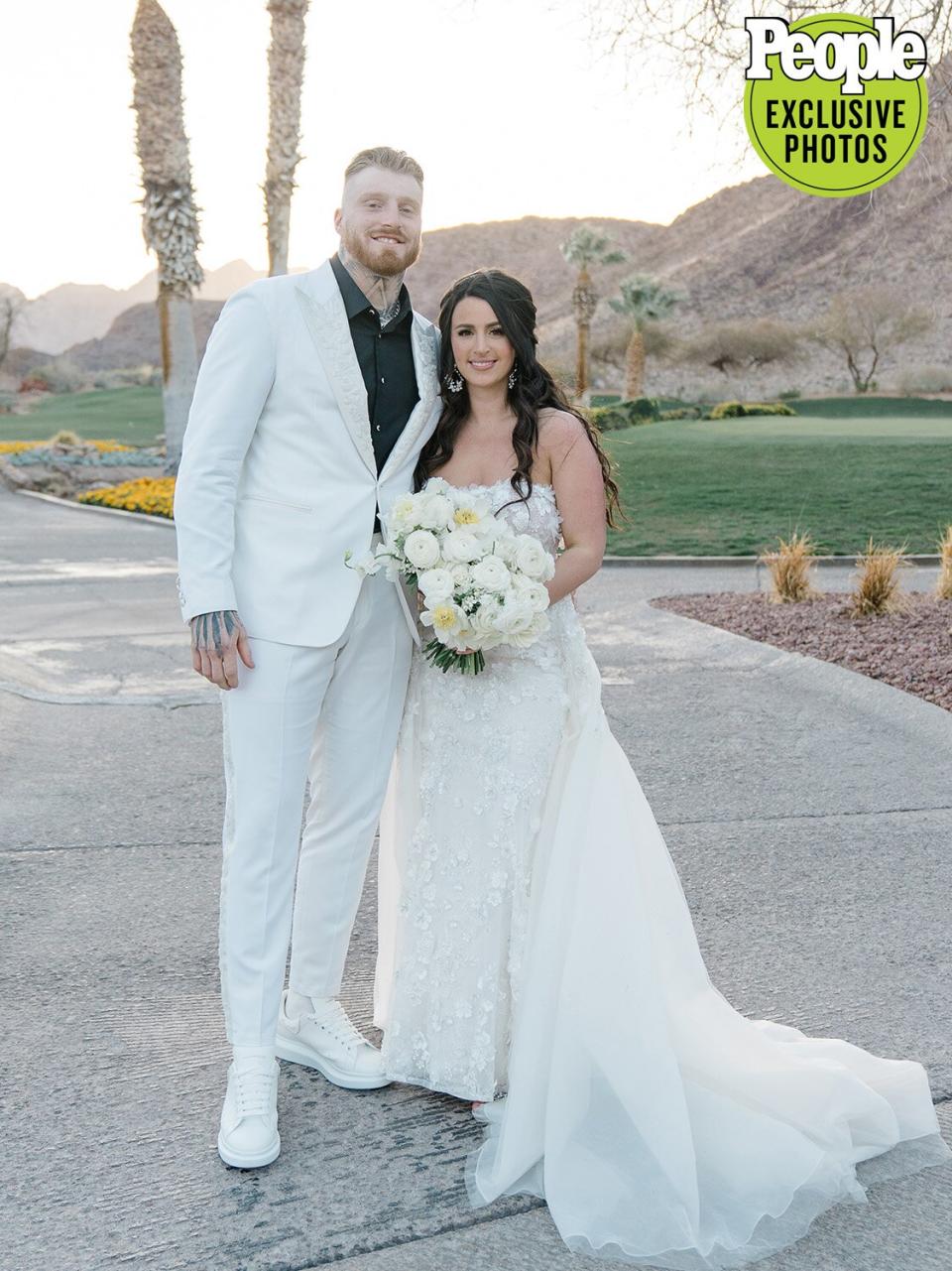 Raider's NFL player Maxx Crosby's wedding