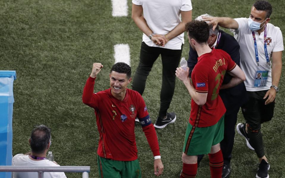 Coca-Cola bottle thrown at Cristiano Ronaldo days after press conference snub - SHUTTERSHOCK