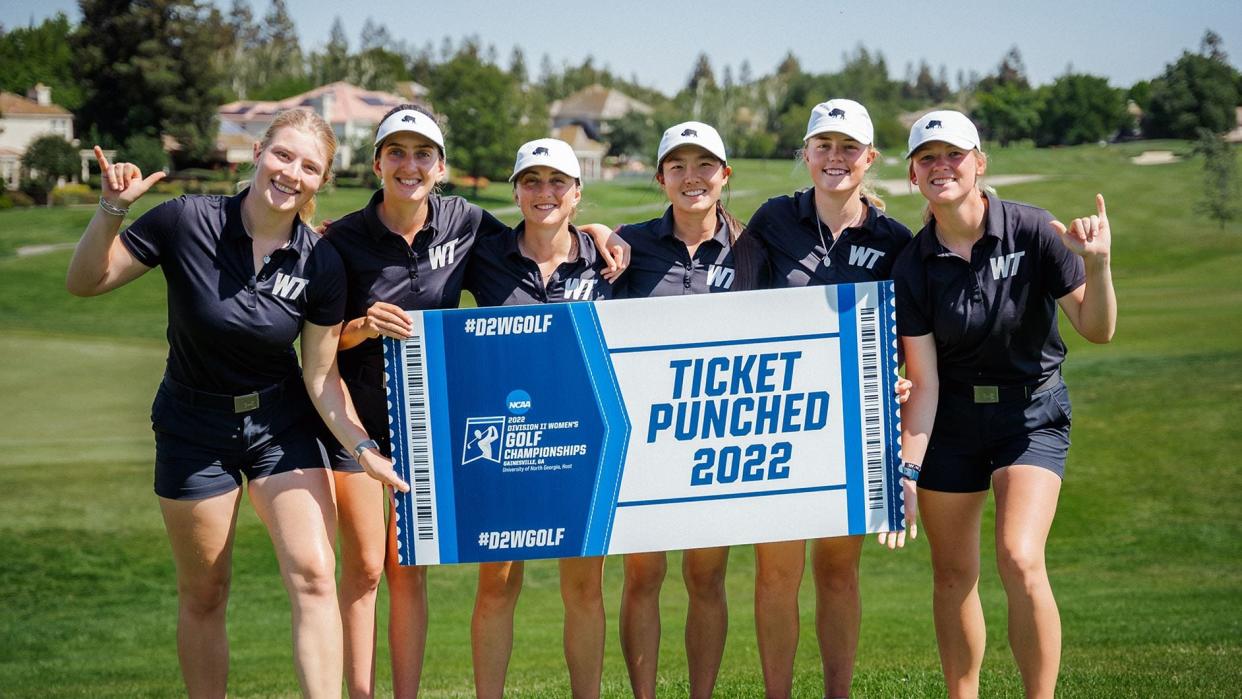 The West Texas A&M women's golf team punched their ticket to the NCAA Division II National Championship tournament.