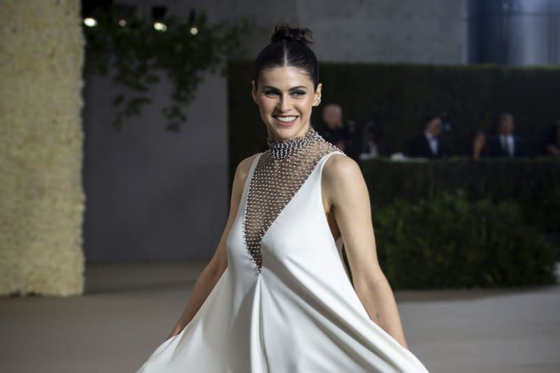 Alexandra Daddario attends the Academy Museum Gala in 2022. File Photo by Mike Goulding/UPI