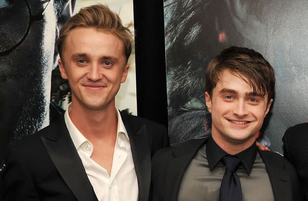 Tom Felton and Daniel Radcliffe, pictured in 2011 (Photo: Stephen Lovekin via Getty Images)