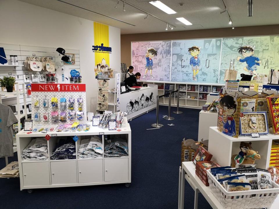 Fans will go crazy at this souvenir shop selling exclusive Detective Conan merchandise.