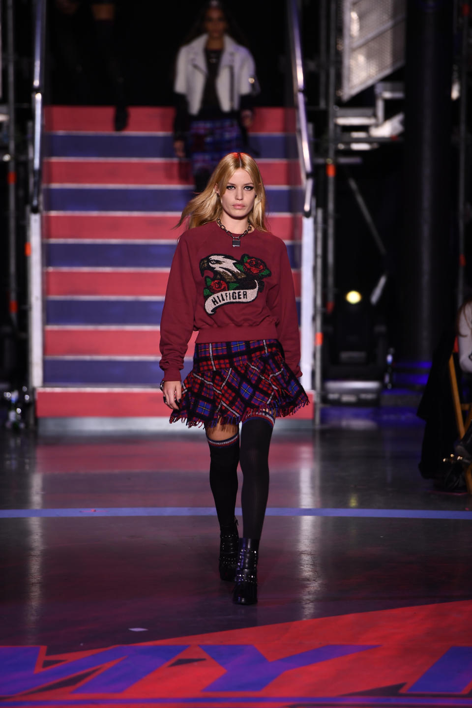 Georgia May Jagger at Tommy Hilfiger