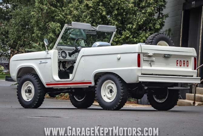 Spark Nostalgia In This Rare 1966 Ford Bronco U13 Roadster