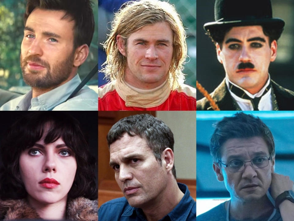 Have you seen these movies starring the actors from the Avengers?