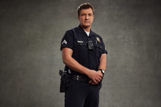 Nathan Fillion in The Rookie