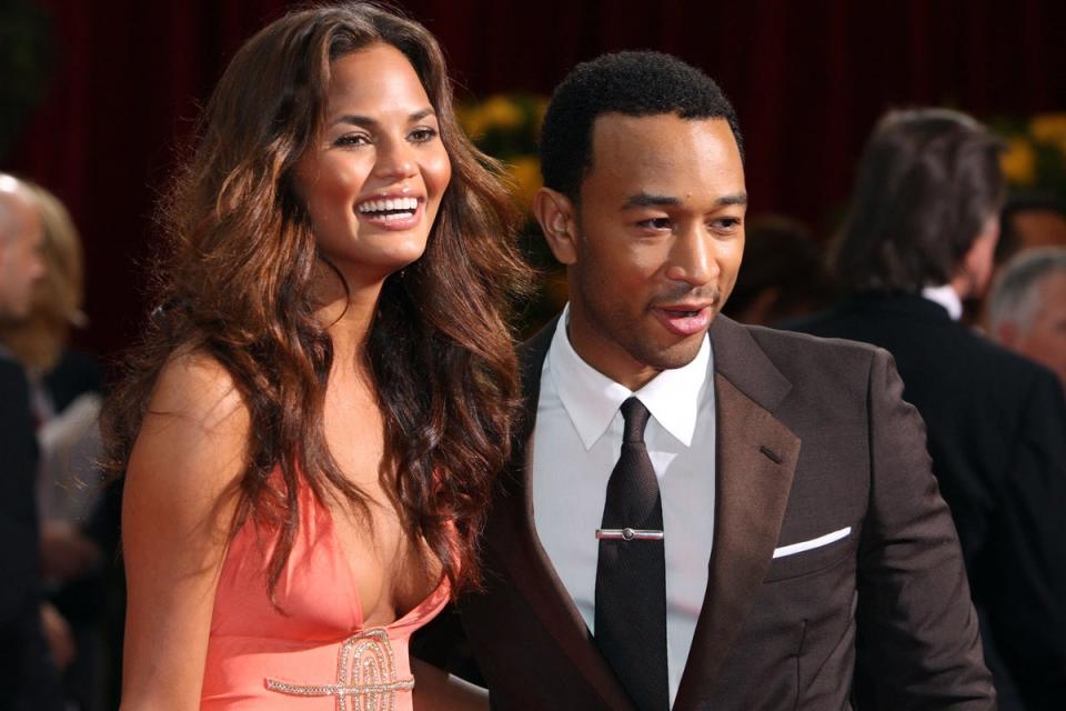 February 22, 2009: With John Legend at the 81st Annual Academy Awards (Getty Images)