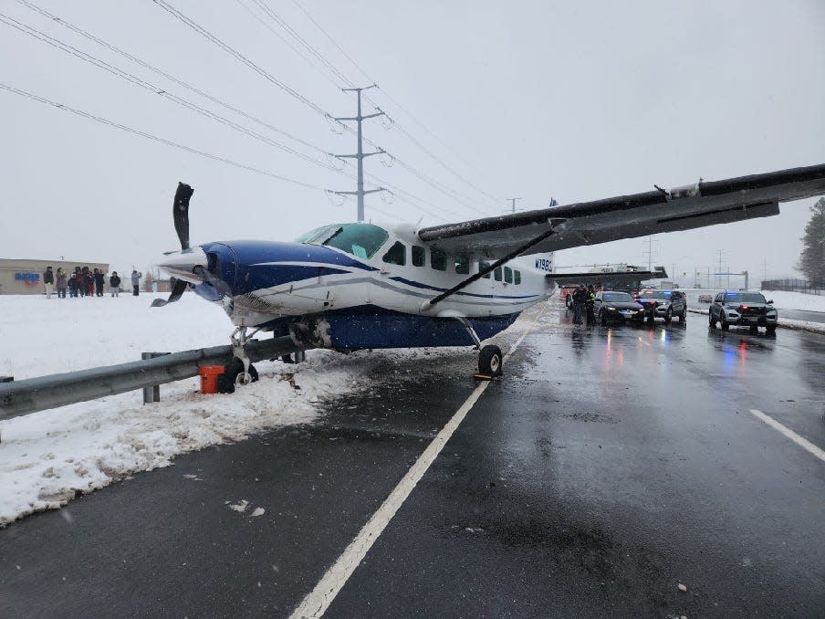 Five passengers, including a 15-year-old boy were onboard the aircraft that was heading from Washington D.C. towards Lancaster, Pennsylvania, according to Dulles Airport.