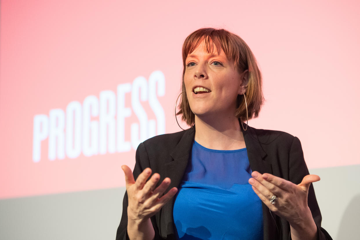 File photo dated 11/5/2019 of Jess Phillips, who has said she may consider running for the party leadership if Jeremy Corbyn stands down.