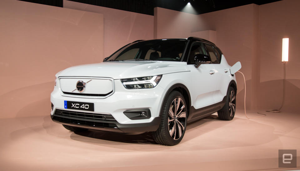 Volvo XC40 Recharge EV unveil