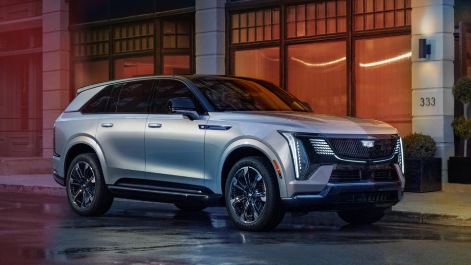 The all-electric Cadillac Escalade IQ.