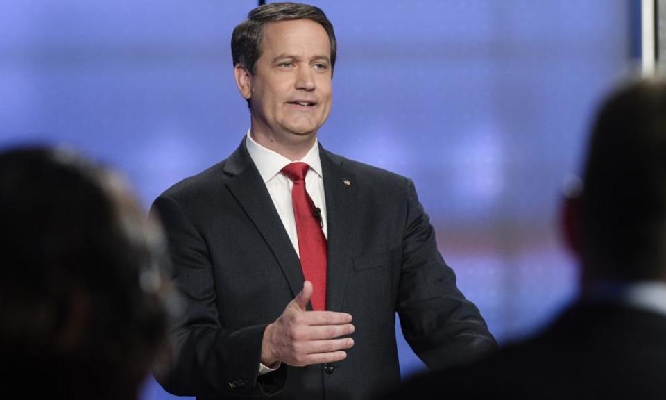 Michael Williams, who ran for Georgia governor, at a debate in Atlanta on 20 May. 