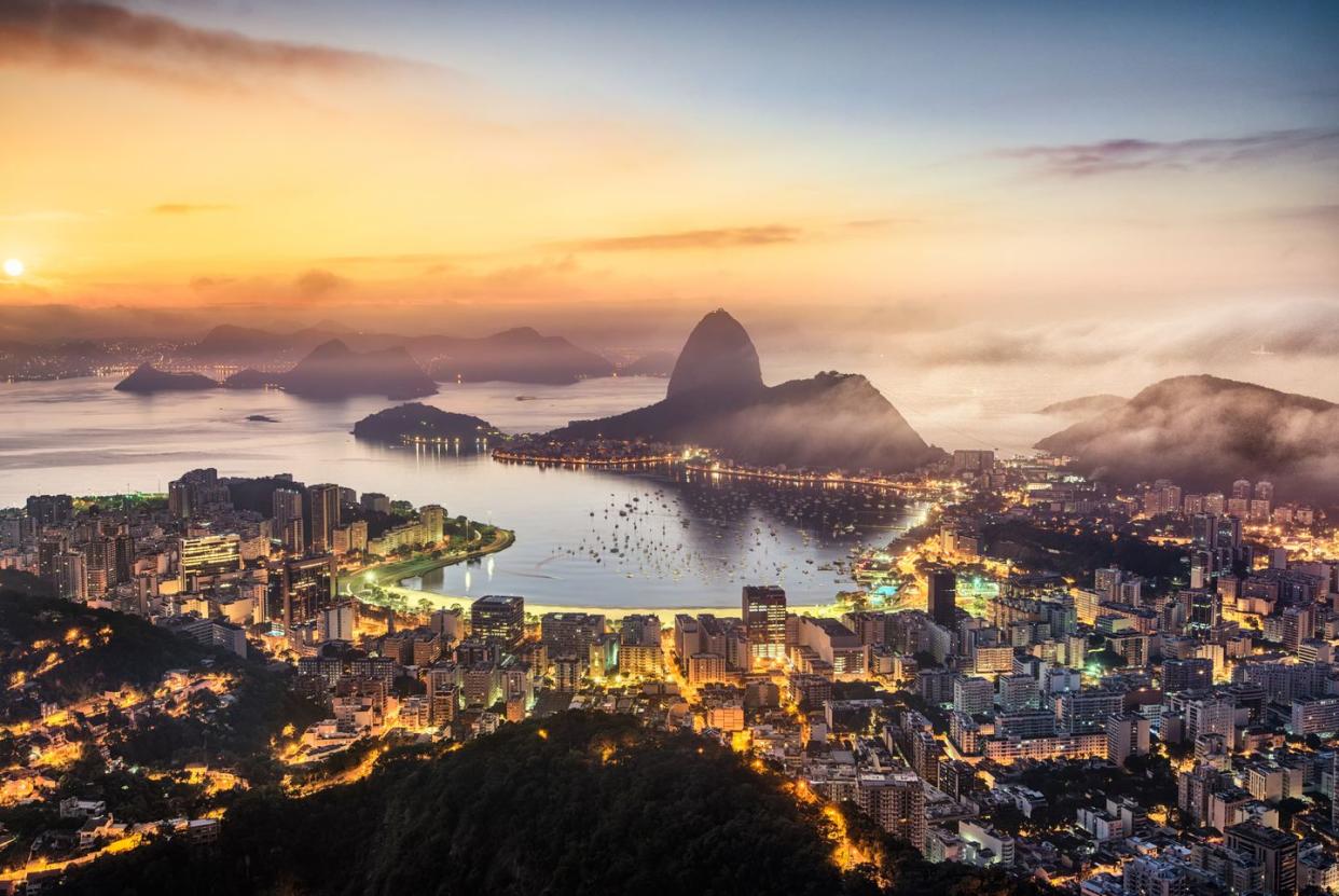 rio de janeiro sunrise