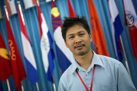 FILE PHOTO: Reuters journalist Wa Lone, who was arrested in Myanmar, is seen in this July 29, 2014 photo. Picture taken July 29, 2014. REUTERS/Stringer/File Photo