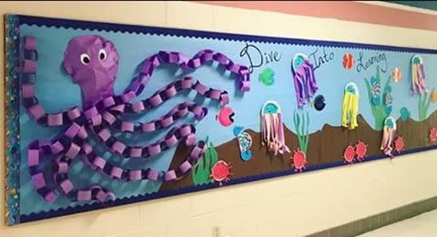 20) Octopus Bulletin Board