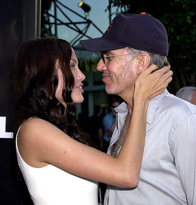Angelina Jolie and Billy Bob Thornton at the L.A. premiere of MGM's Original Sin