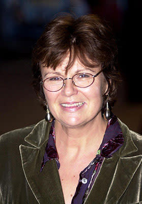 Julie Walters at the London premiere of Warner Brothers' Harry Potter and The Sorcerer's Stone