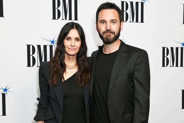 <p>JC Olivera/Getty Images for BMI</p> Courtney Cox and Johnny McDaid