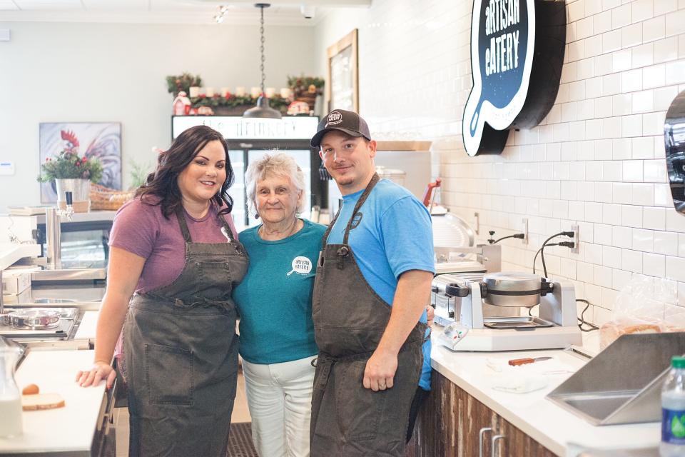 Healy Edmonds Yoa, left, and her husband, Tim Yoa, right, opened Artisan Eatery in south Fort Myers in December 2017.