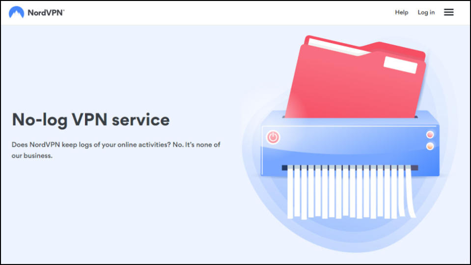 NordVPN No Logs