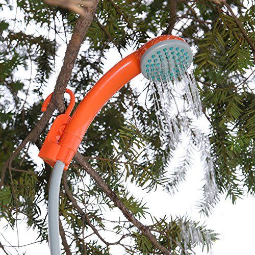 14) Portable Outdoor Shower