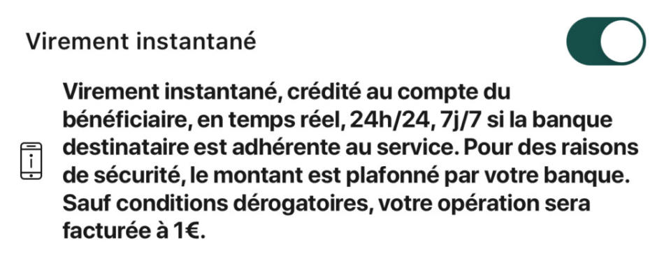 La CIC fait partie des banques qui facturent les virements instantanés.  // Source : Numerama