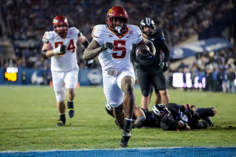 Iowa State running back Cartevious Norton is entering the transfer portal.