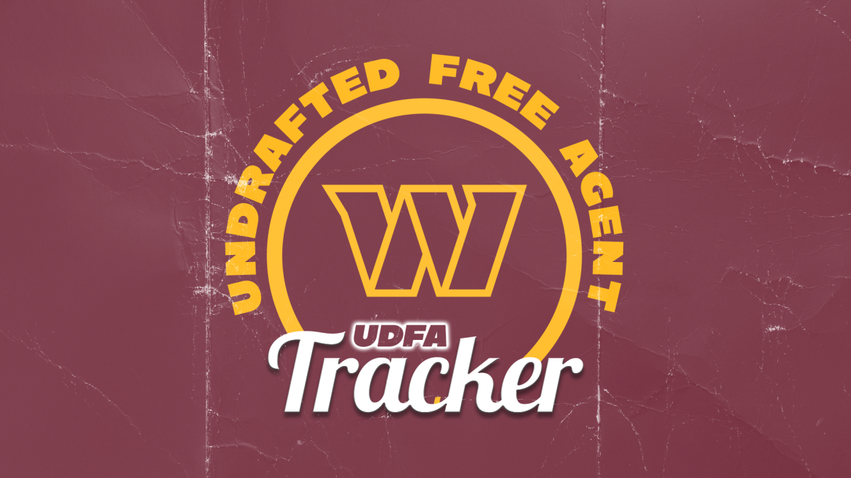 Washington Commanders 2022 Undrafted Free Agent Tracker - Sports  Illustrated Washington Football News, Analysis and More