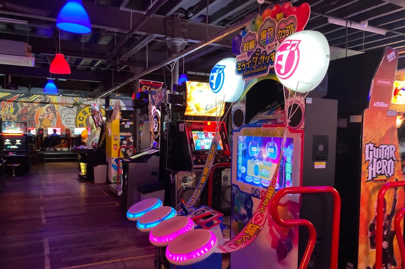 The machines at Arcade Club Bury stretch across four floors -Credit:Manchester Family/MEN