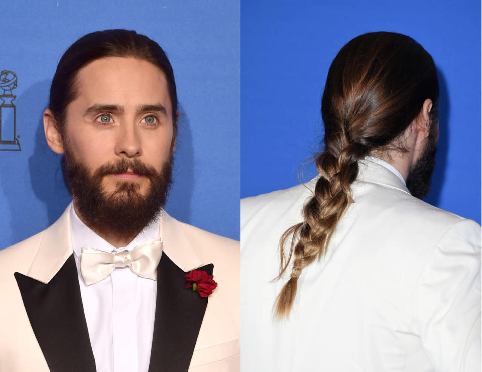 Jared Leto at the 2015 Golden Globe Awards