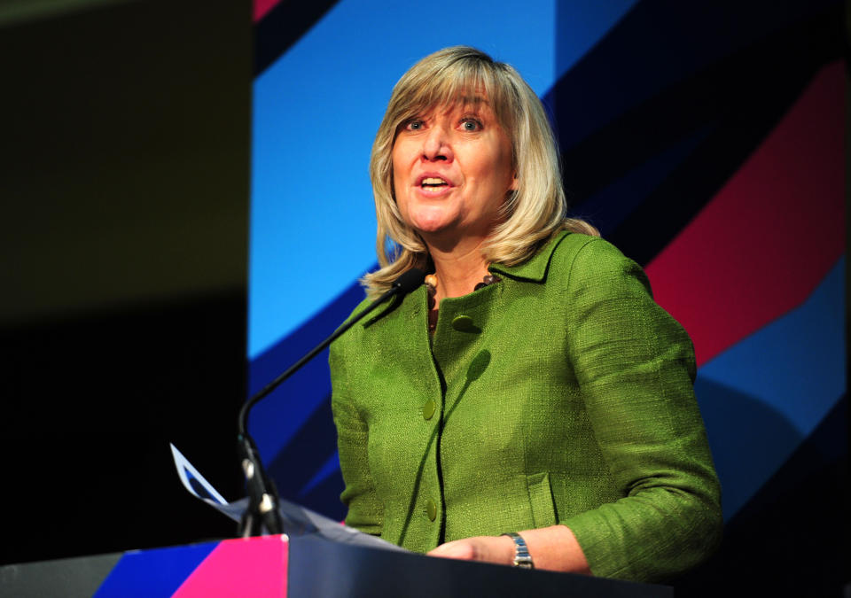 Debbie Jevans, the EFL’s interim chair, said negotiations over the TV deal had been ‘challenging’ (Adam Davy/PA).