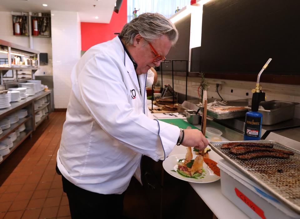 Chef David Burke at his first Westchester restaurant, Red Horse in White Plains Jan. 19, 2023.