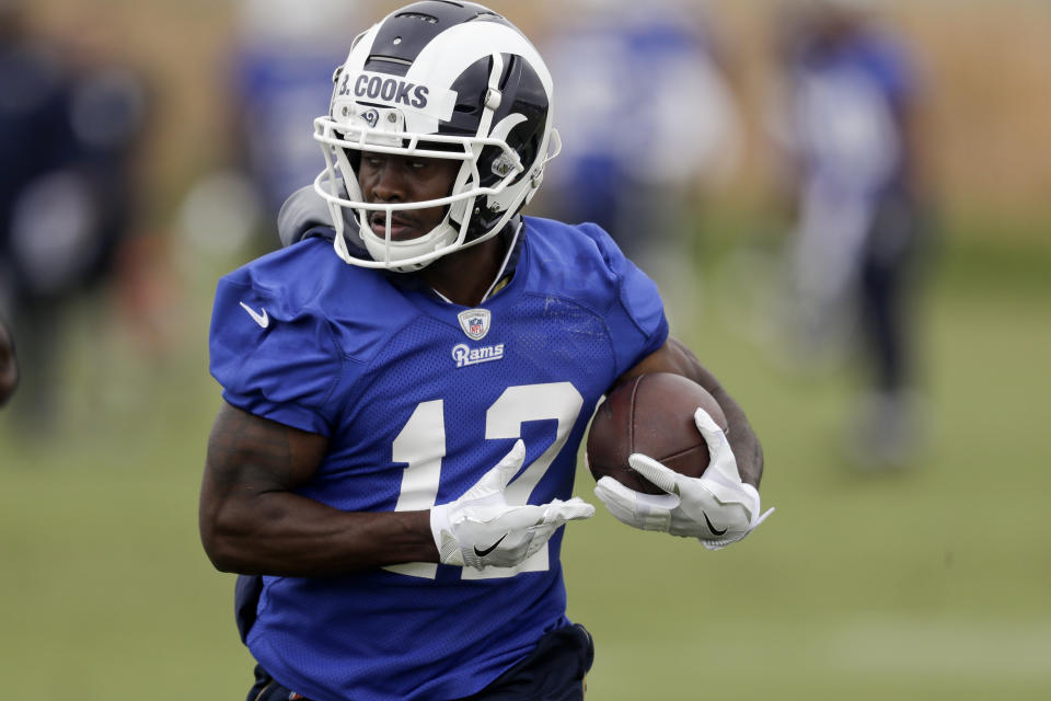 Los Angeles Rams' Brandin Cooks signed a five-year extension with the team. (AP)