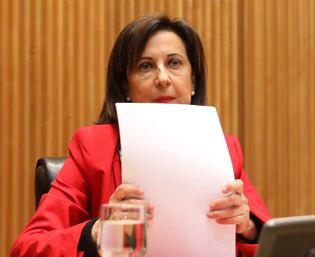 La ministra de Defensa, Margarita Robles. (Photo: Marta Fern&#xe1;ndez Jara/Europa Press via Getty Images)