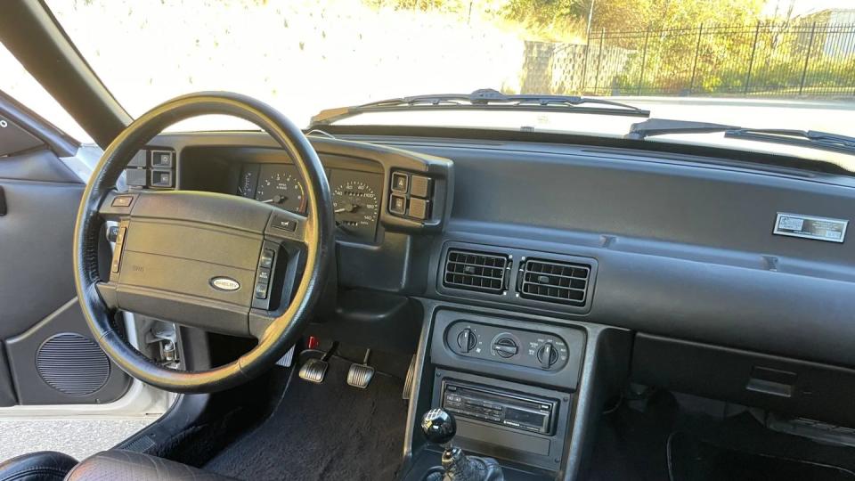 1991 saac mki mustang prototype interior