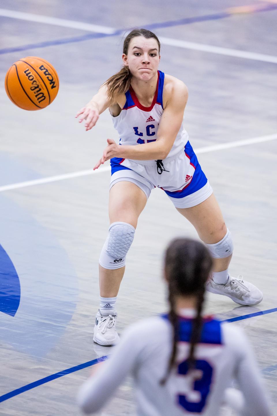 Lubbock Christian University guard Shaylee Stovall and the Lady Chaps are set to face Texas Woman's in the first round of the Division II NCAA Tournament at 2:30 p.m. Friday in San Angelo. TWU beat LCU 84-49 Saturday in the semifinals of the Lone Star Conference tournament.