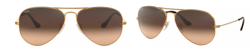 Aviator Large Metal / RB3025 9001A5 / Unisex. PHOTO: Zalora